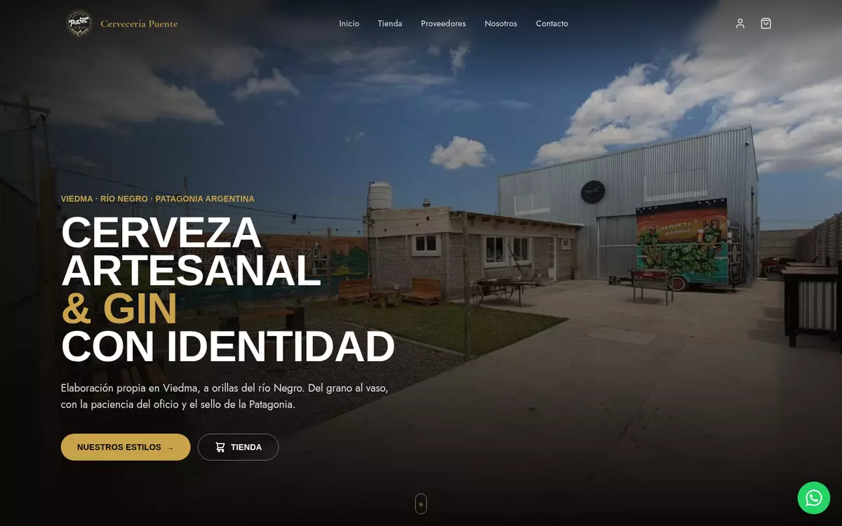 Captura de Cervecería Puente
